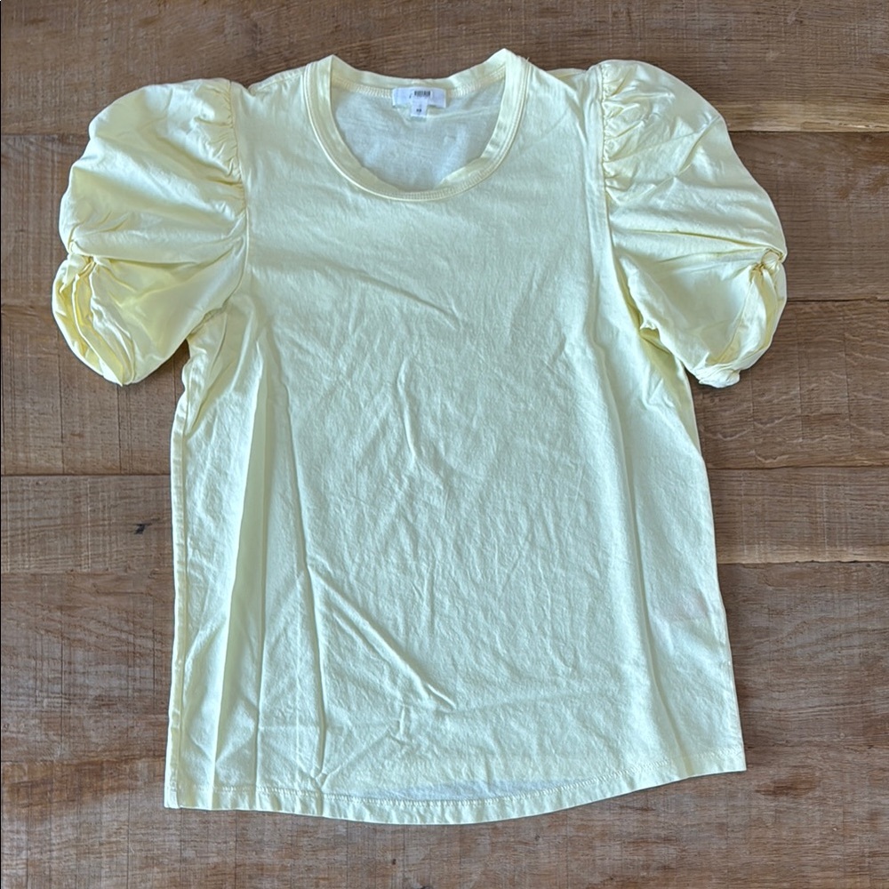 A.L.C. Yellow Short Sleeve Tee